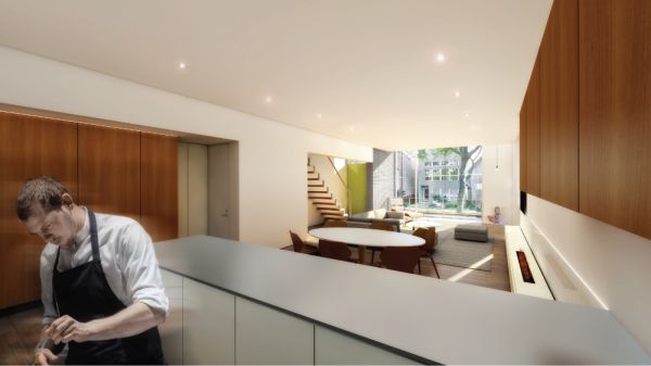 Proposed View of the Main Floor